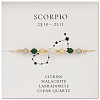 Natural Gemstone Constellation Beaded Bracelets NR2952-12-1