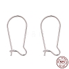 925 Sterling Silver Hoop Earrings X-STER-S002-55-1