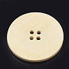 4-Hole Wooden Buttons WOOD-S040-40-3
