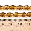 Transparent Glass Beads Strands X-EGLA-N013-T6mm-D16-4