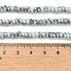 Synthetic Turquoise Beads Strands G-L635-A10-4x2mm-03-6