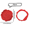 SUPERDANT Adhesive Wax Seal Stickers DIY-SD0001-70E-2