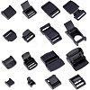  16Pcs 8 Styles Plastic Cam Buckle KY-NB0001-51-1