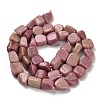 Natural Rhodonite Beads Strands G-P497-01E-86-3