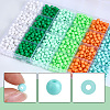 1440Pcs 6 Styles Opaque Acrylic Beads MACR-PA0001-78-6