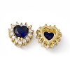 Rack Plating Brass Micro Pave Cubic Zirconia Beads KK-C007-12G-08-2