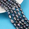 Natural Cultured Freshwater Pearl Beads Strands PEAR-P064-20K-03D-1