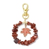 Natural Red Jasper Chip Pendant Decoration KEYC-JKC00976-01-1