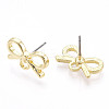 Alloy Pin Ear Studs MAK-T011-03G-2