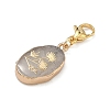 Natural Gemstone Pendant Decorations HJEW-PH01916-01-2