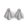 Tarnish Resistant 304 Stainless Steel Stud Earrings for Women and Men EJEW-Q381-02A-P-1