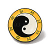Eight-Diagram Tactics with Yin Yang Enamel Pin JEWB-K008-01B-1