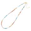 Bohemian Style Natural Gemstone Beaded Necklace for Women TF6950-5