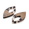 Walnut Wood with Resin Pendant FIND-Z050-05B-2