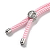 Twisted Nylon Cord Silder Bracelets DIY-B066-03P-08-3