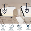 2Pcs ABS Plastic Devil Heart Rear Bumper Warning Handle Ring HJEW-SP0001-51D-5