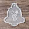 Christmas Theme DIY Silicone Pendant Molds LS-SIMO-G007-01B-3