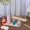 Wooden Bow Maker AJEW-WH0270-598-4
