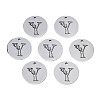 Non-Tarnish 304 Stainless Steel Charms STAS-T059-26P-Y-1
