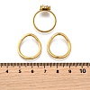 3Pcs 304 Stainless Steel Micro Pave Cubic Zirconia Ring Sets RJEW-S625-01G-8