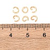 Brass Open Jump Rings KK-G604-08G-15-3