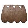 2-Tier 8-Slot Wood Jewelry Display Stands ODIS-A014-01B-4