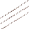 304 Stainless Steel Cuban Link Chains CHS-CJ0001-27P-4