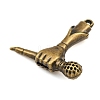 Tibetan Style Alloy Pendants AL-CBA2376-06AB-2