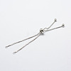 Rack Plating Brass Chain Bracelet Making X-KK-A142-018P-1