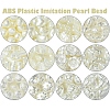 ABS Plastic Imitation Pearl Bead SACR-FS0001-82-2