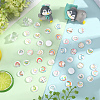 120Pcs Glass Cabochons GGLA-PH0001-25-2
