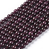 Natural Garnet Beads Strands G-G796-07A-1