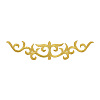 Polyester Computerized Embroidery Cloth Iron on/Sew on Patches PATC-WH0007-50-14A-1