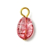 Natural Quartz Pendants PALLOY-JF01040-2