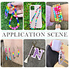702Pcs 18 Styles Luminous Acrylic Beads MACR-TA0002-09-9