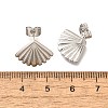 Brass Stud Earrings EJEW-B118-04P-5