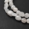 Natural White Jade Beads Strands G-P497-01E-25-4