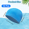 12Pcs Polyester Swimming Hat AJEW-CN0007-29A-2