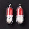 Translucent Plastic Pendants KY-L006-29A-3