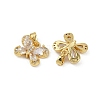 Brass Micro Pave Cubic Zirconia Charms KK-N254-229G-02-2