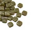Opaque Acrylic Beads OACR-WH0055-02B-1