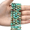 Synthetic Shoushan Stone Beads Strands G-Z119-A01-02A-2