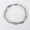 Tarnish Resistant Rectangle 201 Stainless Steel Chain Bracelets LS-BJEW-N240-06P-6