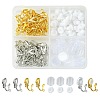 40Pcs 2 Color Iron Clip-on Earring Findings KK-FS0001-27-1