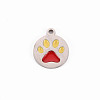 304 Stainless Steel Enamel Charms LS-STAS-Q242-039B-1