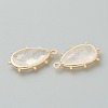 Natural Quartz Crystal Pendants G-B009-02G-E-2