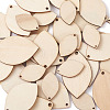 DIY Unfinished Wooden Pendant Earring Making Kits DIY-YS0001-16-4