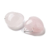 Natural Rose Quartz Pendants G-K371-02P-05-2