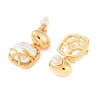 Brass Dangle Earring EJEW-L288-003G-3