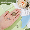 2Pcs Fine Silver Beads STER-BC0004-14AS-3